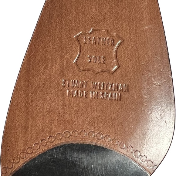 Stuart Weitzman Holly 60 Pump Size 7.5. 60-mm Block Heel. Red Patent Leather. - Picture 6 of 12